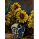 Sunflower vase (0489)