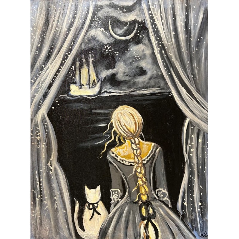 Looking on the deep night (754)