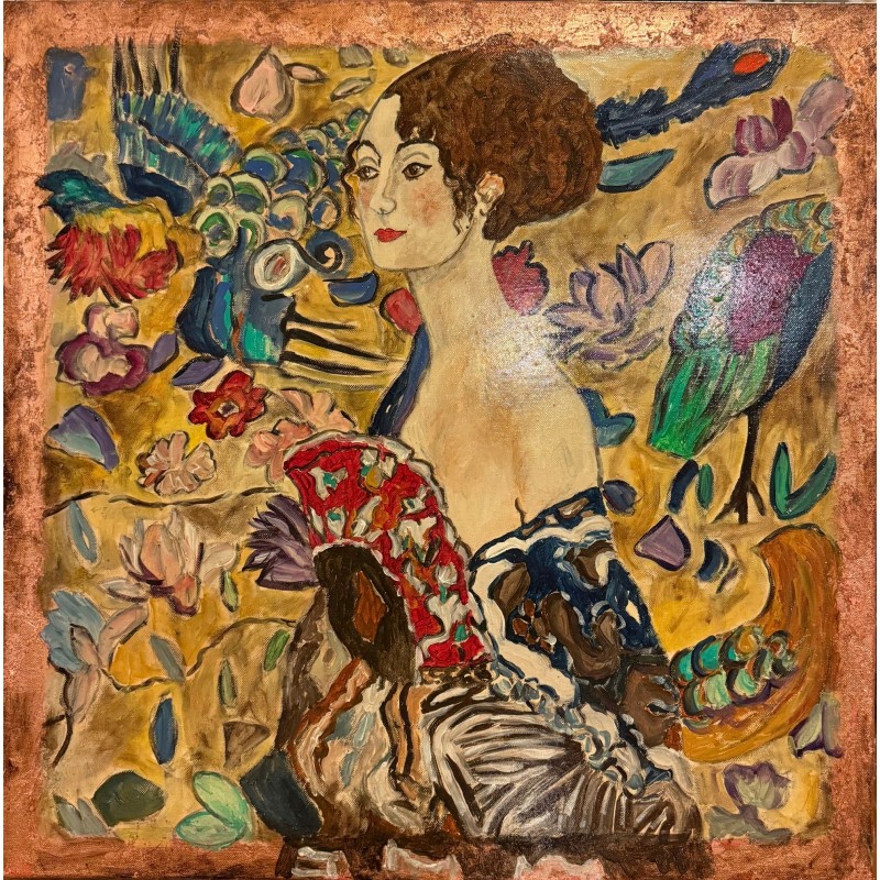 Lady with fan (0805)